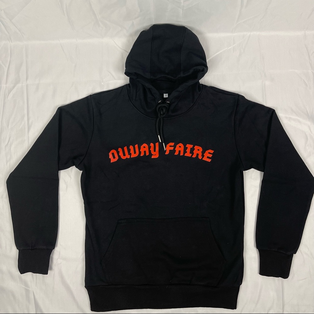Black and Red Hoodie